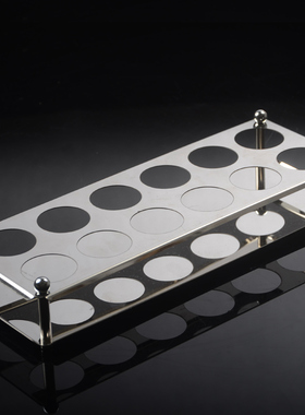 野格杯架不锈钢子弹杯架KTV酒吧B52鸡尾酒杯shot杯烈酒杯彩虹杯