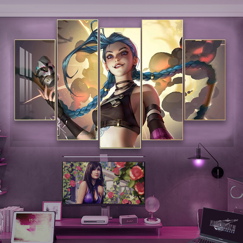 LOL墙壁装饰画动漫房间英雄联盟