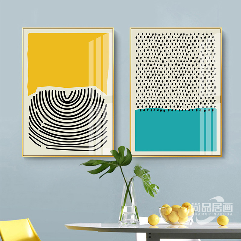 现代简约抽象挂画几何北欧风黑白线条壁画极简客厅沙发背景装饰画,家居饰品,现代装饰画,淘宝优惠券,粉丝福利购,淘宝优惠卷