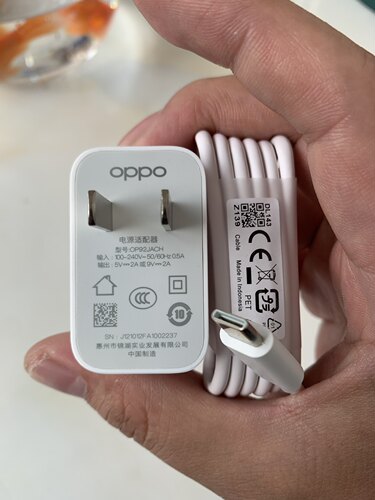 OPPO A93s(5g)版原装充电器9v2a 原厂18瓦快充 原厂type c口数据线