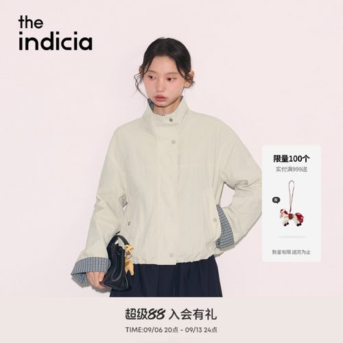 the indicia标记2026秋季新款清爽百搭休闲双面穿外套 L2C6WT222Z