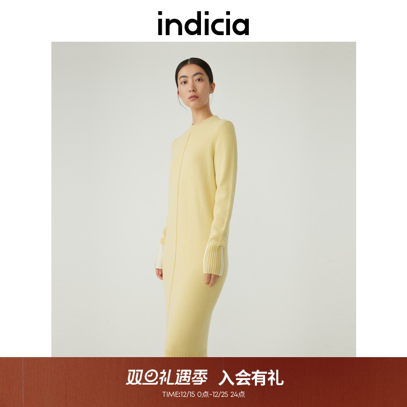 标记绵羊毛针织时尚indicia