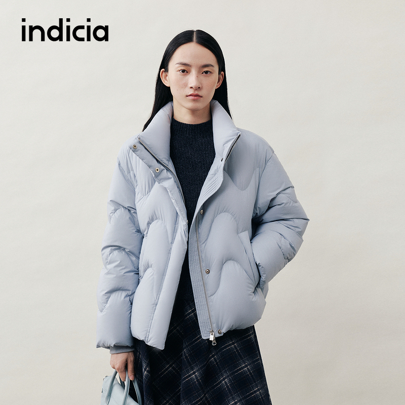 indicia标记90鸭绒立领羽绒服