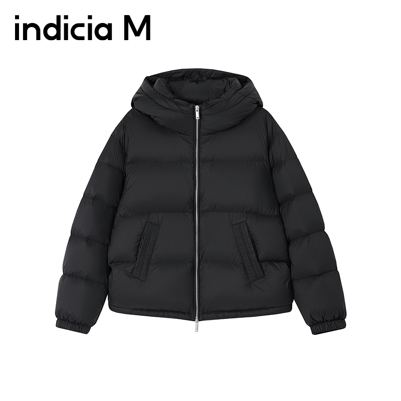 indiciaM标记男装商场同款2025冬季新款简约时尚羽绒服M2D5YR196L
