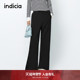 春季 宽松时尚 休闲裤 indicia标记商场同款 纯棉松紧长裤 6A402KZ055F
