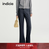 indicia标记25秋新款 休闲分割结构显高运动微喇裤 L2C5KZ152