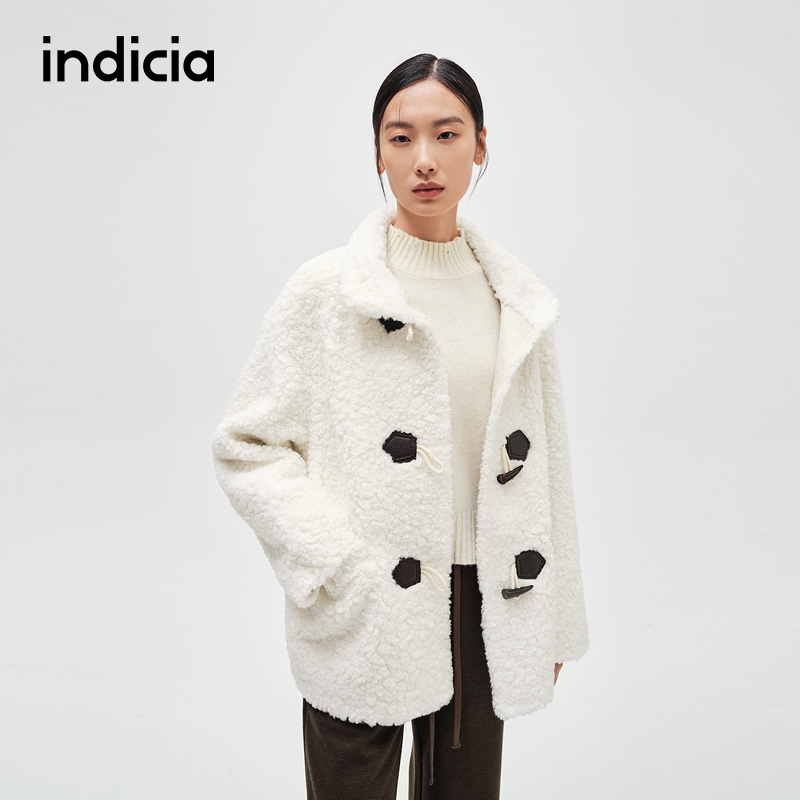 indicia标记时髦减龄百搭外套