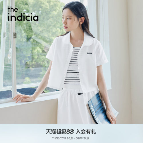 the indicia标记2026夏季新款学院风极简松弛感短裙套装L2B6TZ169