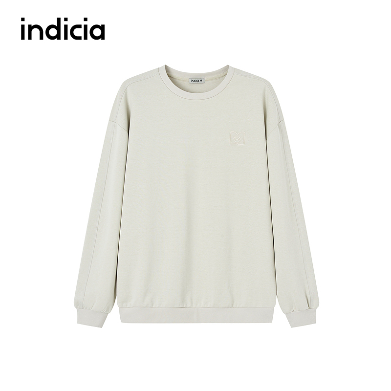 indiciaM标记男装商场同款25夏新款立体印花卫衣宽松M2A5WY027L