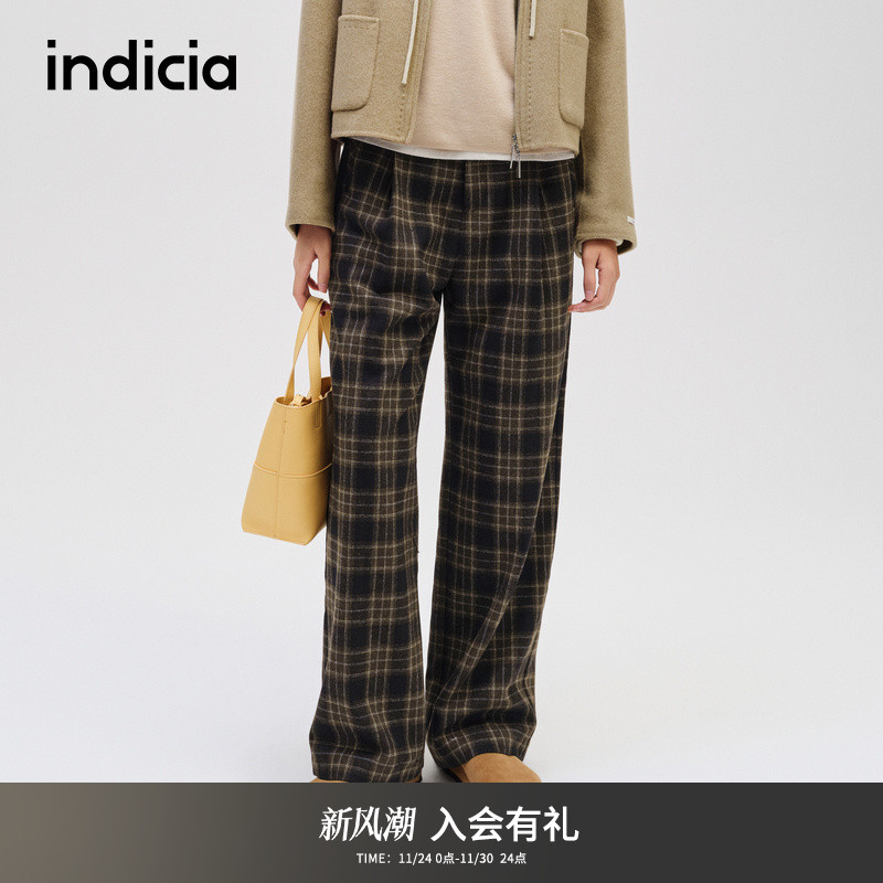 indicia标记简约百搭休闲裤