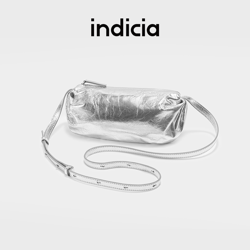 indicia标记包包大容量牛皮羊皮云朵包简约单肩斜挎包S5C309BP115