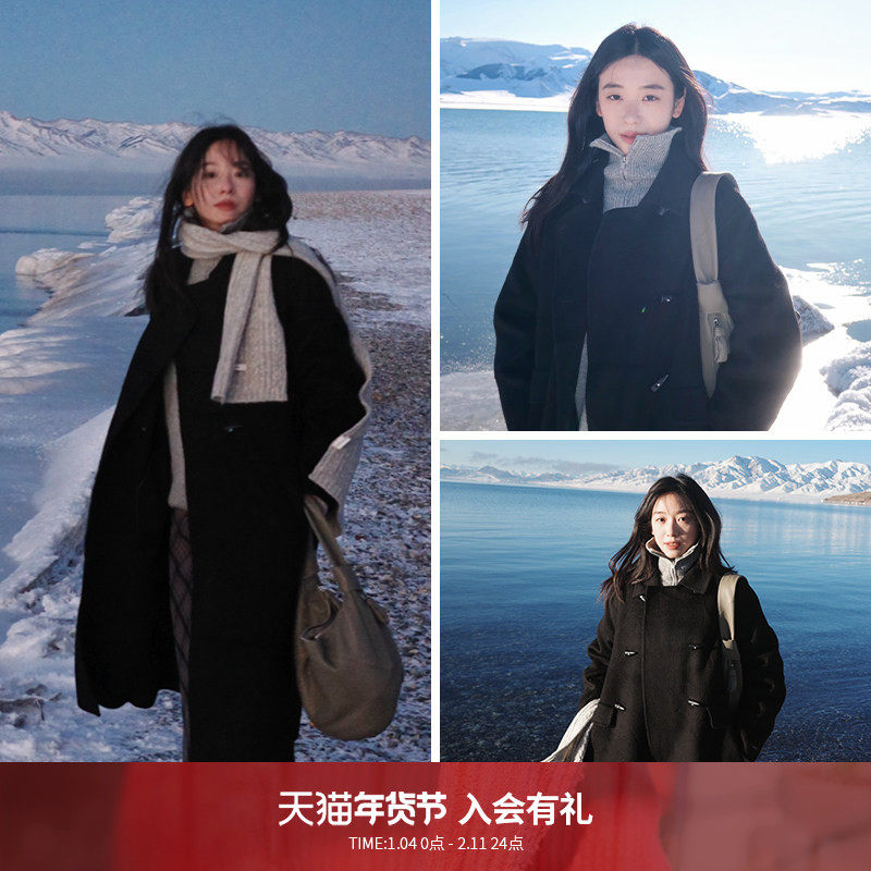 【100%羊毛大衣】indicia标记冬季长款毛呢女大衣外套F2D4DY765C,女装/女士精品,毛呢外套,淘宝优惠券,粉丝福利购,淘宝优惠卷