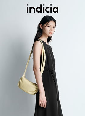 indicia标记包包清新夏日感奶油黄单肩包百搭云朵包AF2A5BP029-AL