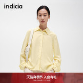 indicia标记商场同款 F2C4CS425F 衬衫 春季 简约通勤风百搭舒适时尚