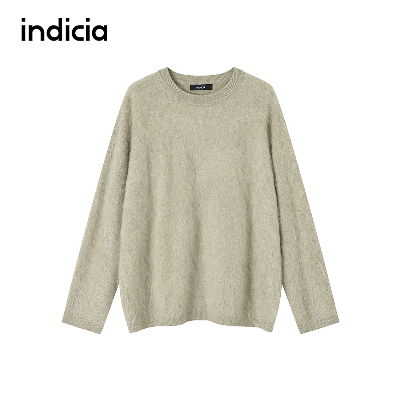indicia标记商场同款2025冬季新款时尚舒适山羊绒毛衫 F2D5MS625C