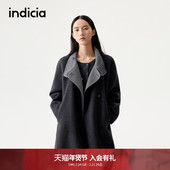 毛呢DY231 立领羊绒羊毛长款 呢好系列大衣 indicia标记25冬新款