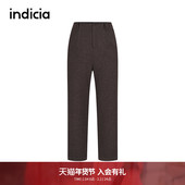 百搭极简宽松休闲裤 indicia标记商场同款 25春新款 F2D4KZ829N