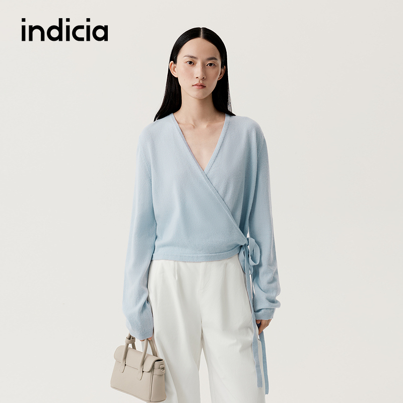 indicia标记软糯慵懒风针织开衫