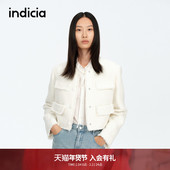 时髦流苏小香风外套短款 indicia标记商场同款 25春新款 F2A5WT014C