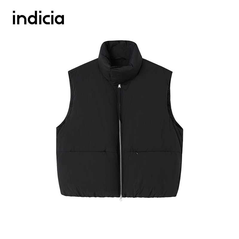 indiciaM标记男装商场同款2025冬新款简约通勤羽绒马甲M2D5YR191L