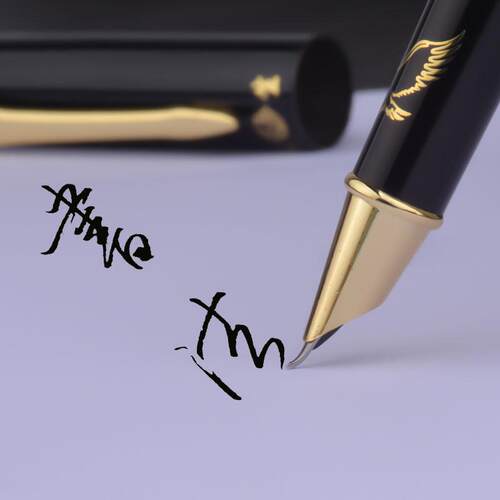 美工笔弯尖弯头钢笔手工书法练字