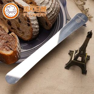 风和日丽 DIY烘焙工具戚风蛋糕刮刀 不锈钢搅拌棒奶油抹刀 脱模刀