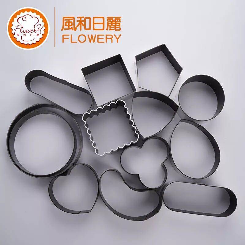 风和日丽花色面包模慕斯圈