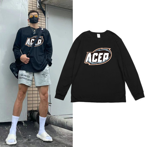 美式ACEP锯齿轮训练服长袖