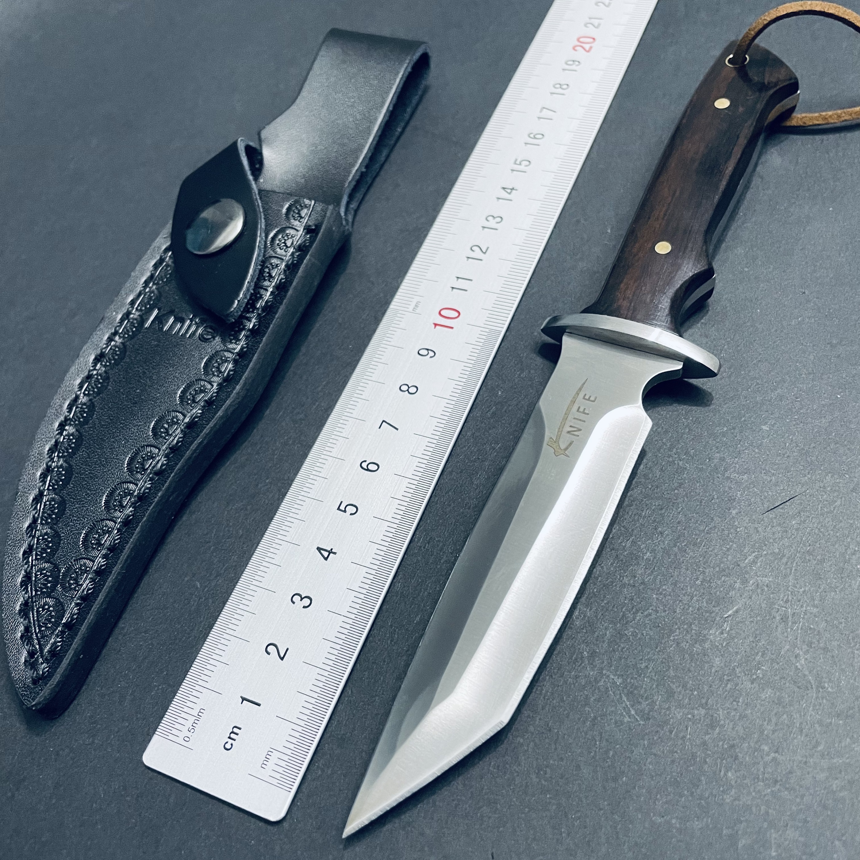 【小战神】新爆款菊田水果刀家用户外刀具削皮镇尺小武士锋利防身