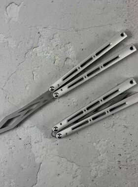 班输造物Pagos帕戈花式蝴蝶刀新手练习刀入门玩具刀未开刃