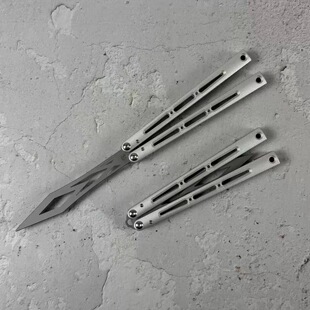 班输造物Pagos帕戈花式蝴蝶刀新手练习刀入门玩具刀未开刃