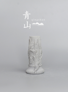 清水混凝土摆件 拉花柱 罗马柱桌面摆件工艺品造景礼物DZ305-5