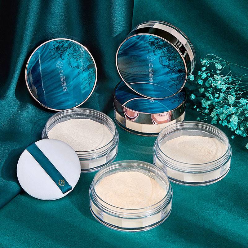 李佳琪推荐西子散粉控油定妆持久不脱妆粉饼遮瑕蜜粉珠光防水防汗