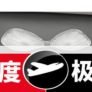 蜂巢透气无痕加厚泳衣防水胸垫内衣运动衣文胸插片透明内衣垫片