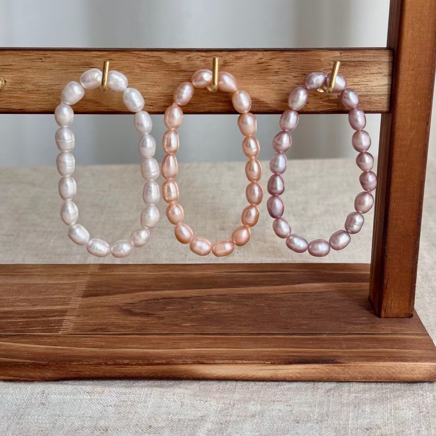 天然淡水珍珠小米珠弹力绳手链不掉色小众仙女风送女生礼物少女感,珠宝/钻石/翡翠,手饰,淘宝优惠券,粉丝福利购,淘宝优惠卷