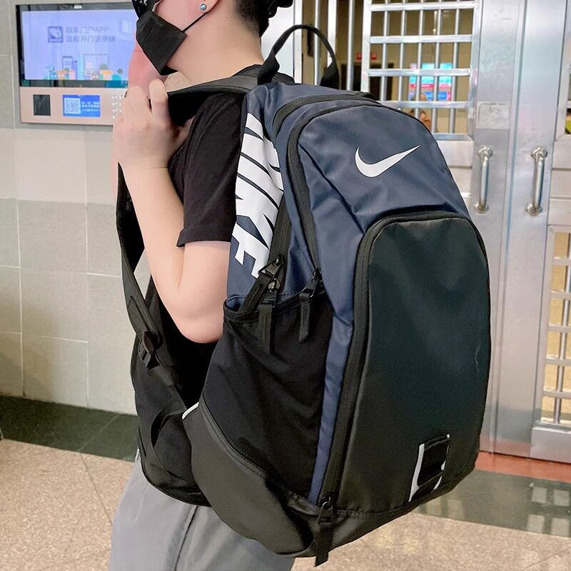 Nike耐克双肩包男女大容量运动旅行背包轻便学生书包休闲运动包