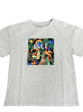 E家 纯棉T恤童装男童夏装衣服新款短袖卡通动漫夏季 EKE201359