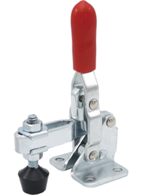 TCVF7 TCVF8 短臂型肘夹 立式把手型快速夹钳-法兰底座  厂家直销