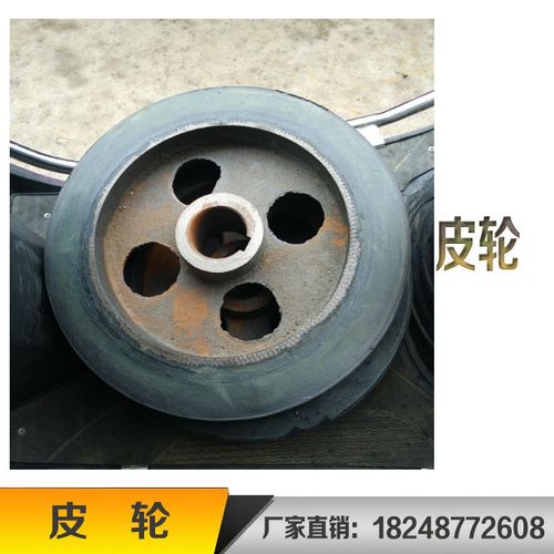 钩抛丸机橡胶滚轮1b吨2吨3吨5吨耐磨橡胶皮轮自U转传动摩擦新品