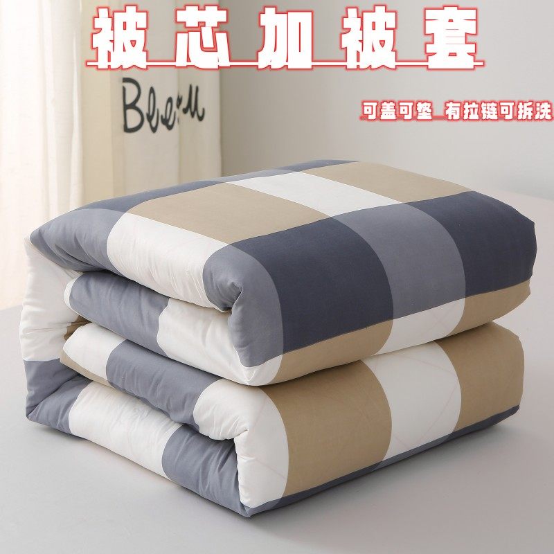 被子棉絮b学生宿舍棉被垫被加厚褥子单人保暖冬被床垫双人春秋被