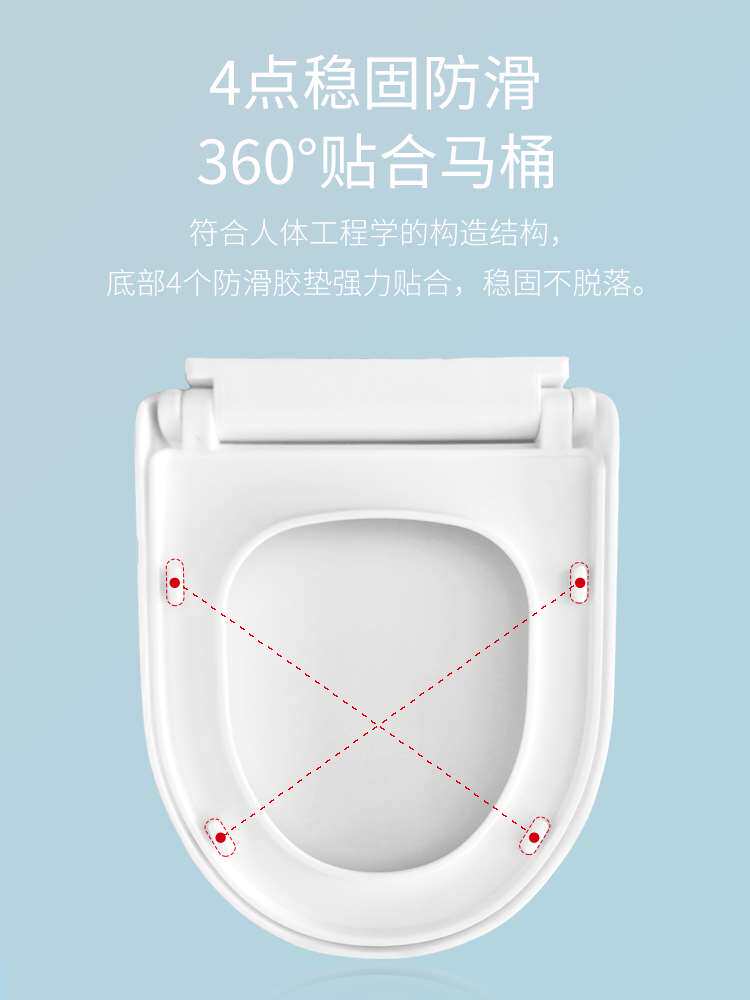 通用儿童马桶盖加厚儿童座便器马桶圈小号幼儿园专用加厚坐便盖板