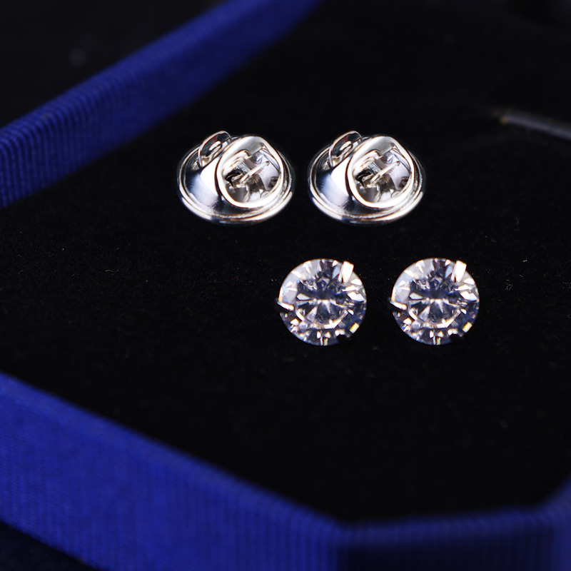 小号圆钻领针胸针领口防走光扣子固定肩带别针男女士西装衬衣配饰