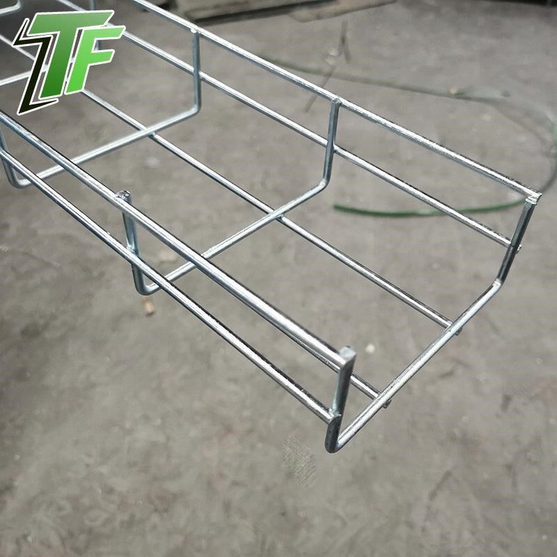 热镀锌电缆桥架槽式不锈钢网格桥架网G格式金属钢网线槽小网格桥