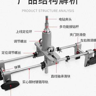 工具 木门锁开槽机室内实木房门开孔器木工开孔神器套装 门快速安装