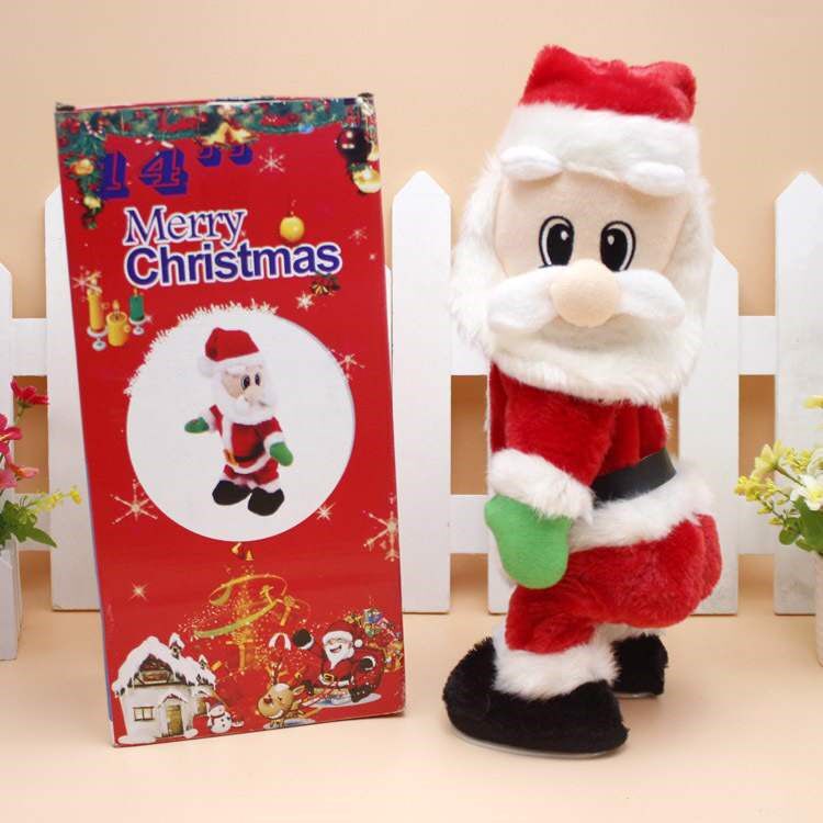 christmas electric santa claus toy decoration gift
