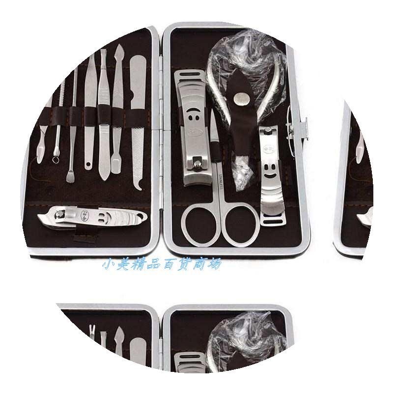stainless steel beauty manicure nail scissors set 12 sets of
