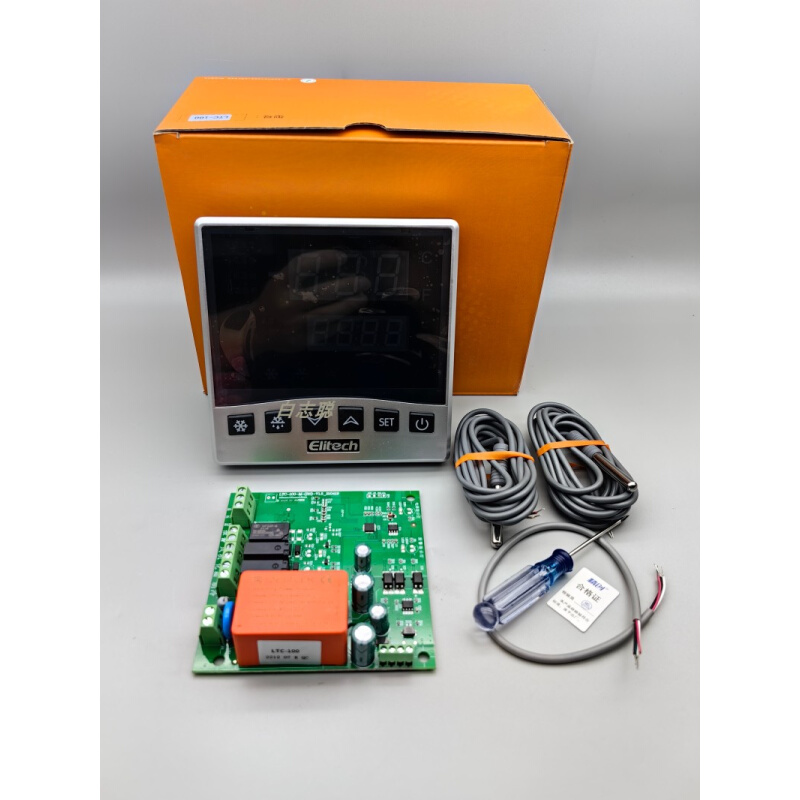 LTC-100 温度控制器 制冷化霜风机三路输出 分体式温控器