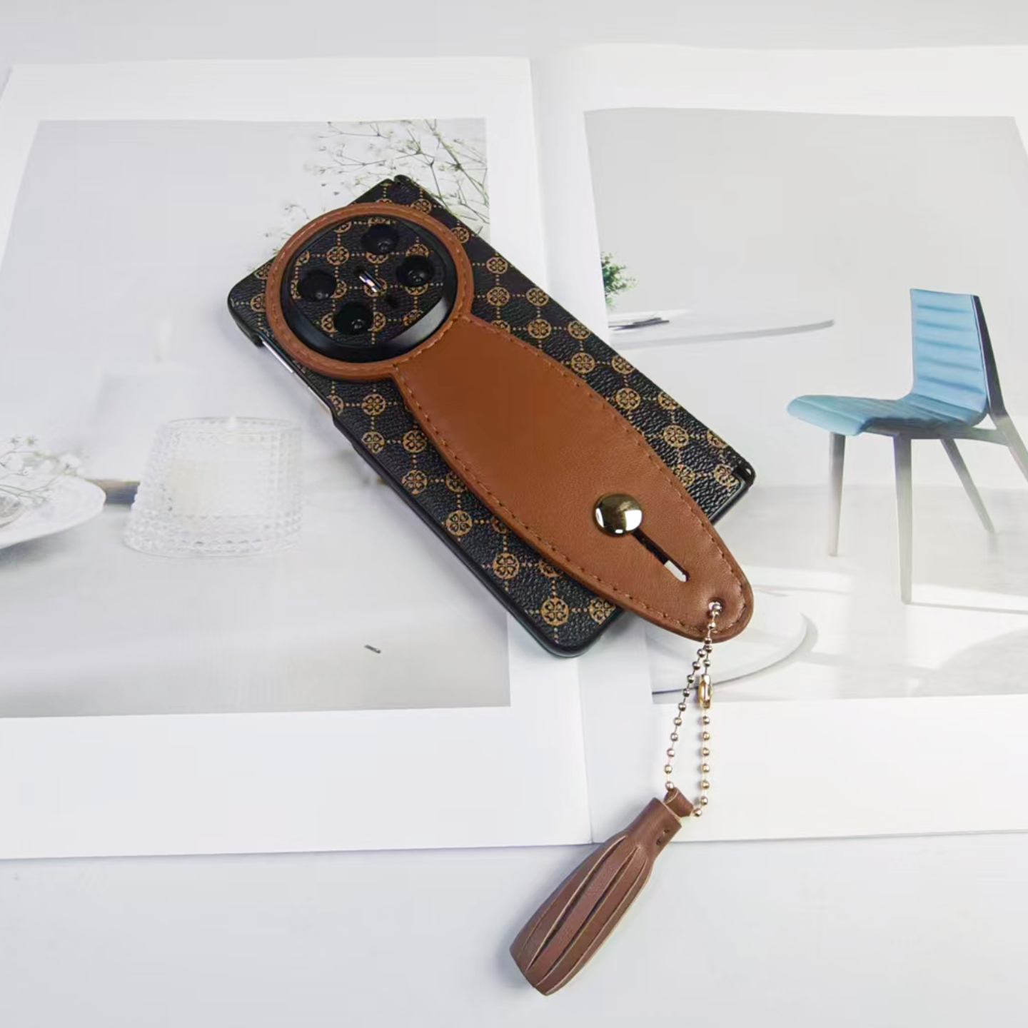 华为MATEX6手机壳双中轴镜头全包