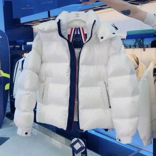 外套五防羽绒服 高奢95亮面白鹅男女同款 BRAVE&SHARK 勇士鲨鱼男士