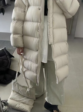 米米设计绗缝百搭纯色保暖羽绒服外套219949cc